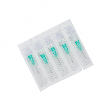 Needle kit Ø0,8x16mm green (100 pcs.) Ser. Cpl